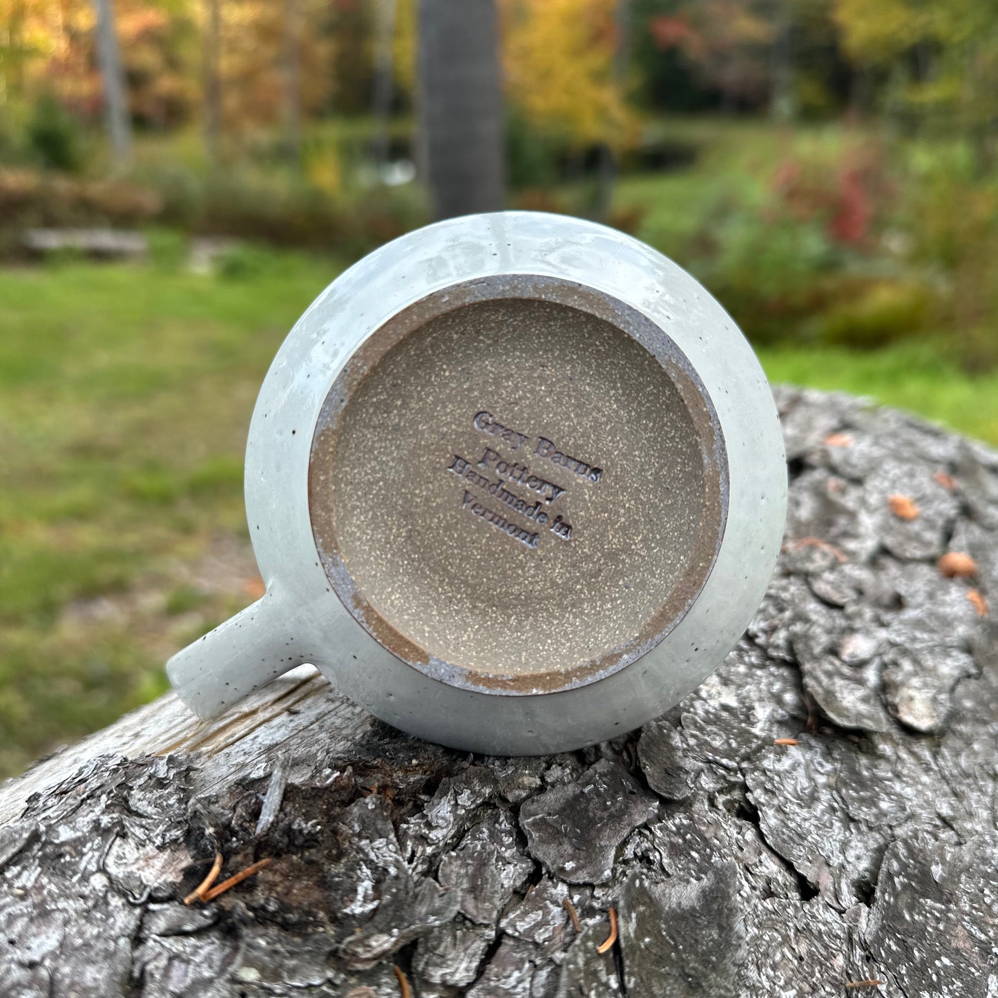 Cobalt Brushwork Angle Mug