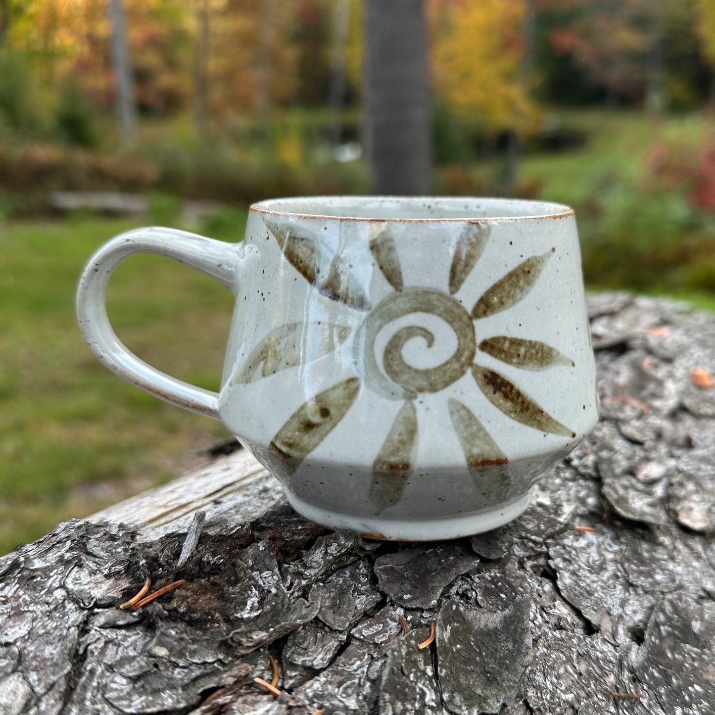 Iron Brushwork Mug