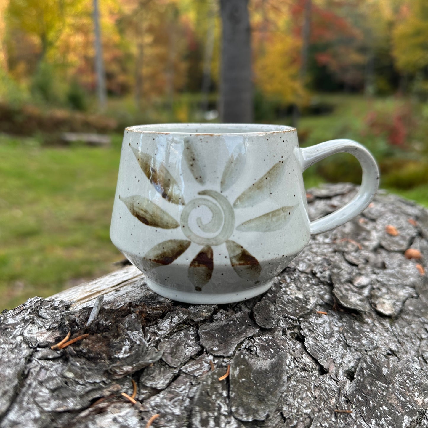 Iron Brushwork Mug
