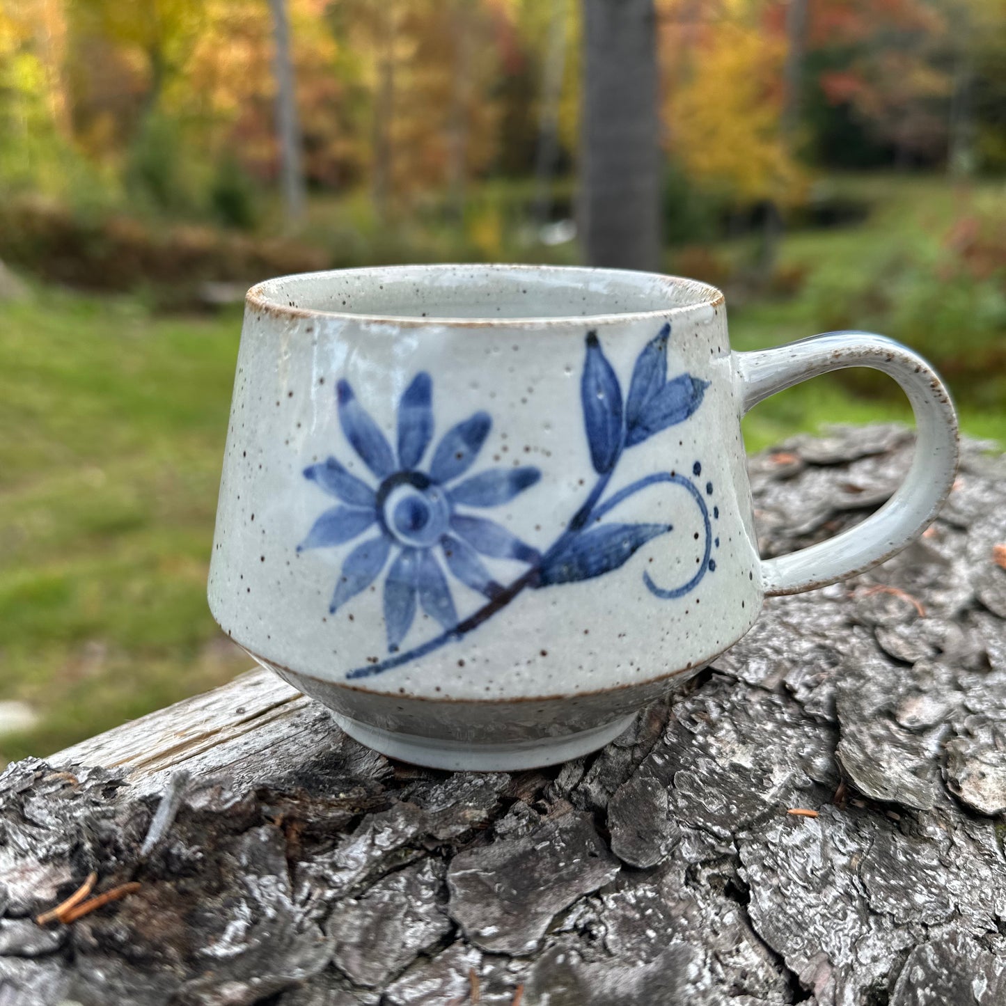 Cobalt Brushwork Mug