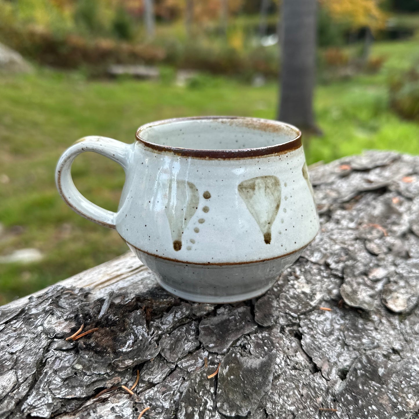 Iron Brushwork Mug