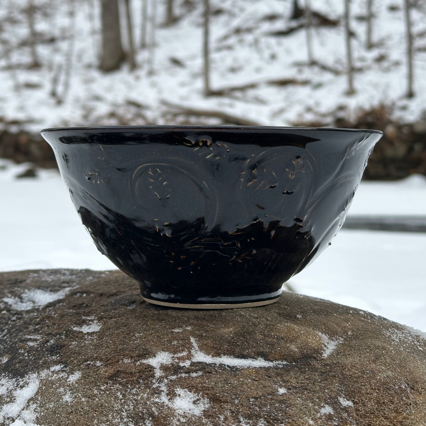 Black Vine Cereal Bowl