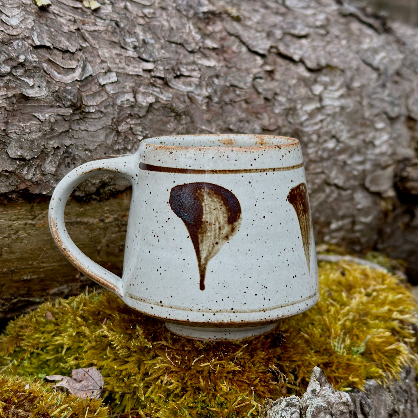 Iron Brushwork Mug