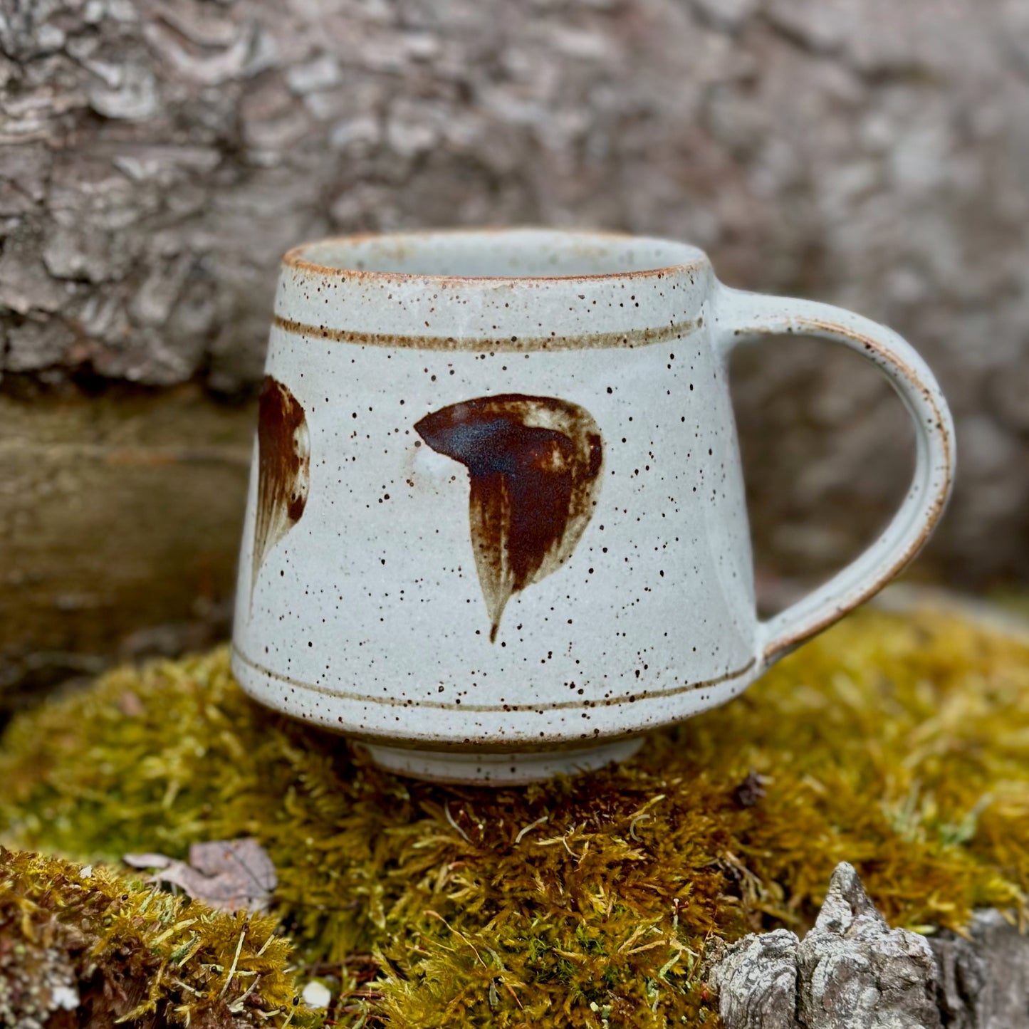 Iron Brushwork Mug