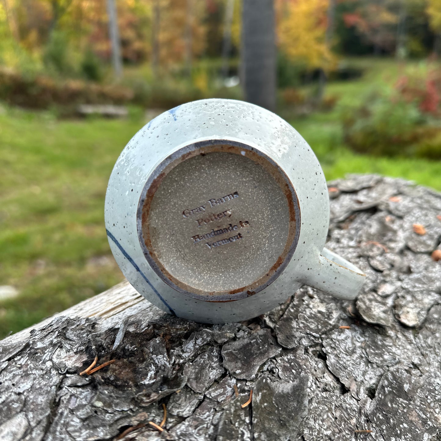 Cobalt Brushwork Mug