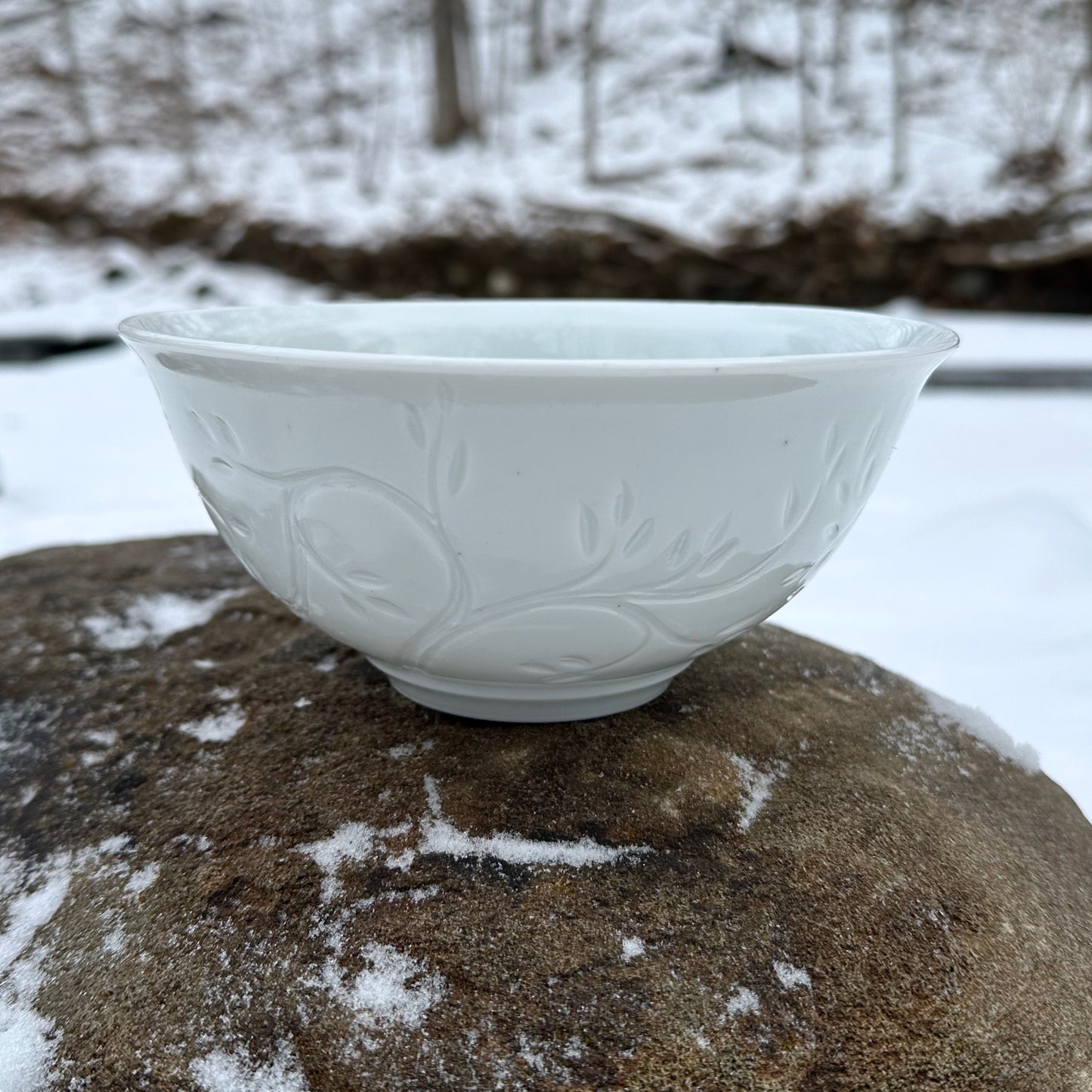 Porcelain Vine Cereal Bowl