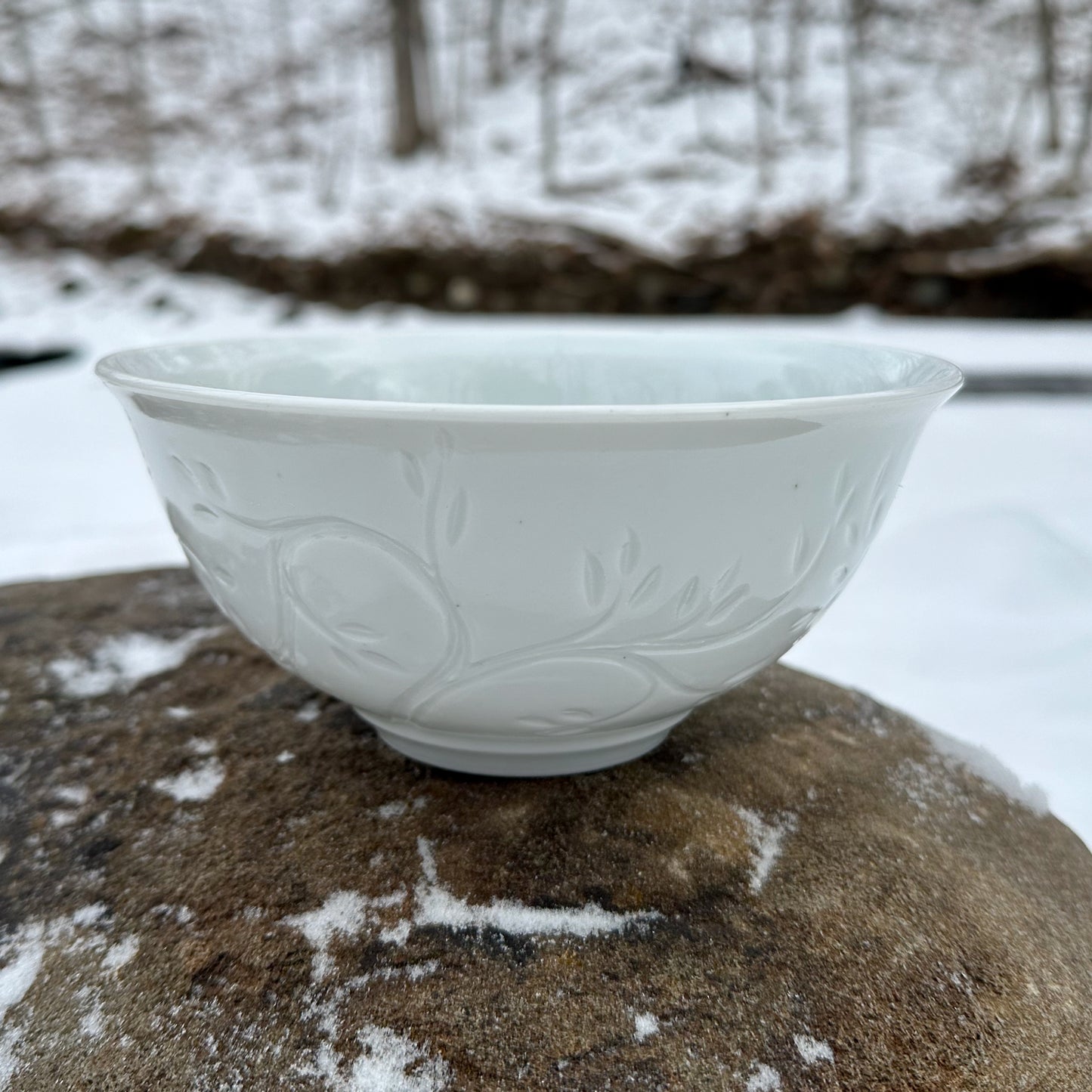 Porcelain Vine Cereal Bowl