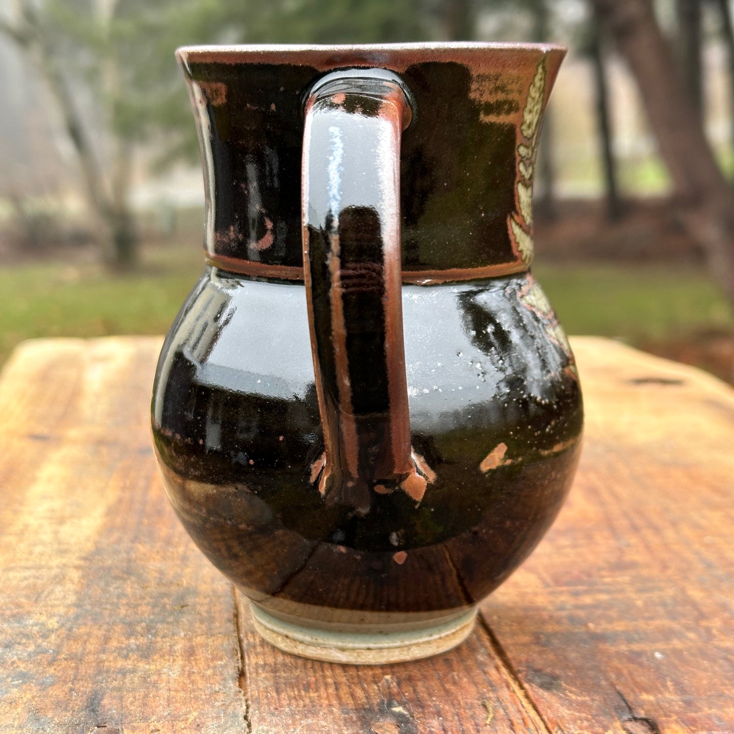 Fern Black Garden Mug