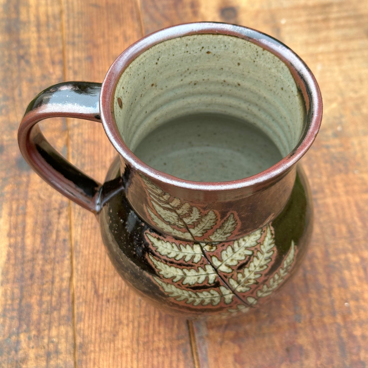 Fern Black Garden Mug