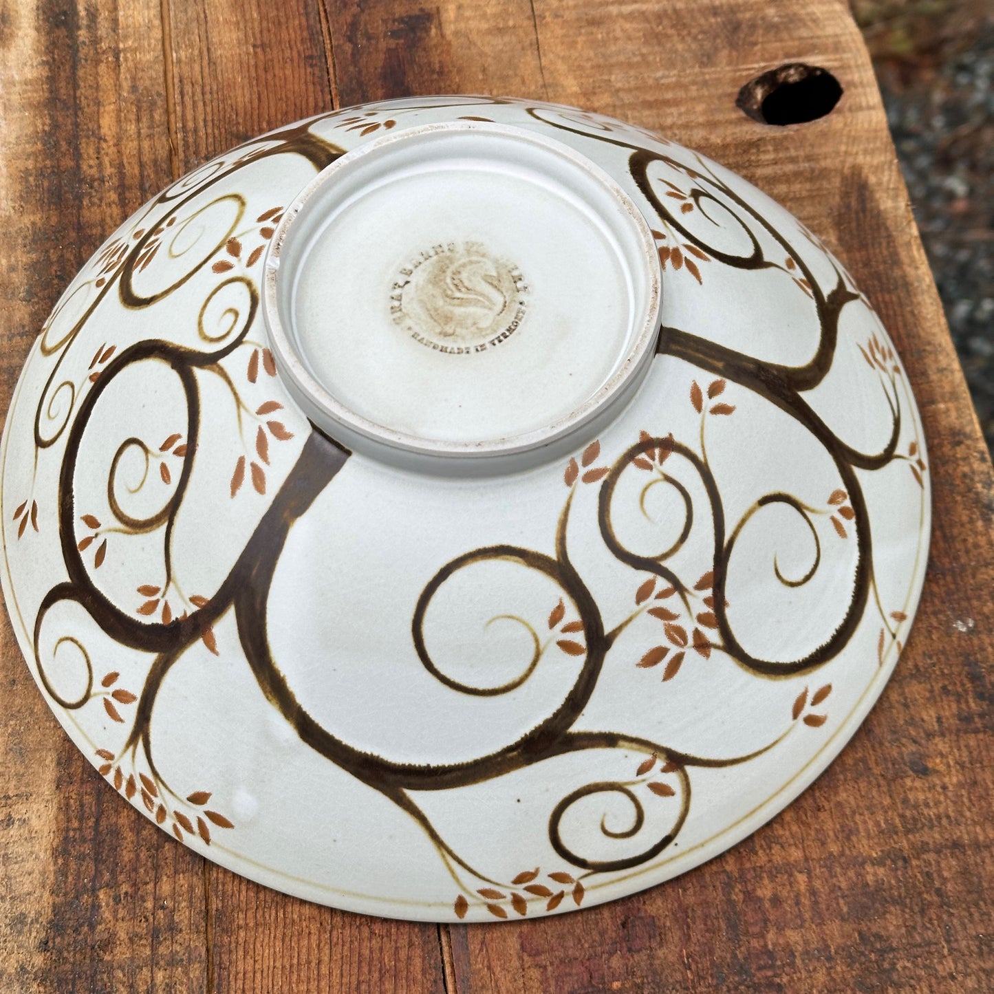 Autumn Tree Medium Serving Bowl